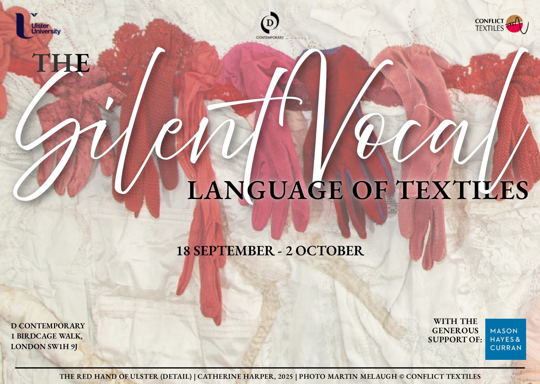 D Contemporary Exhibition Poster